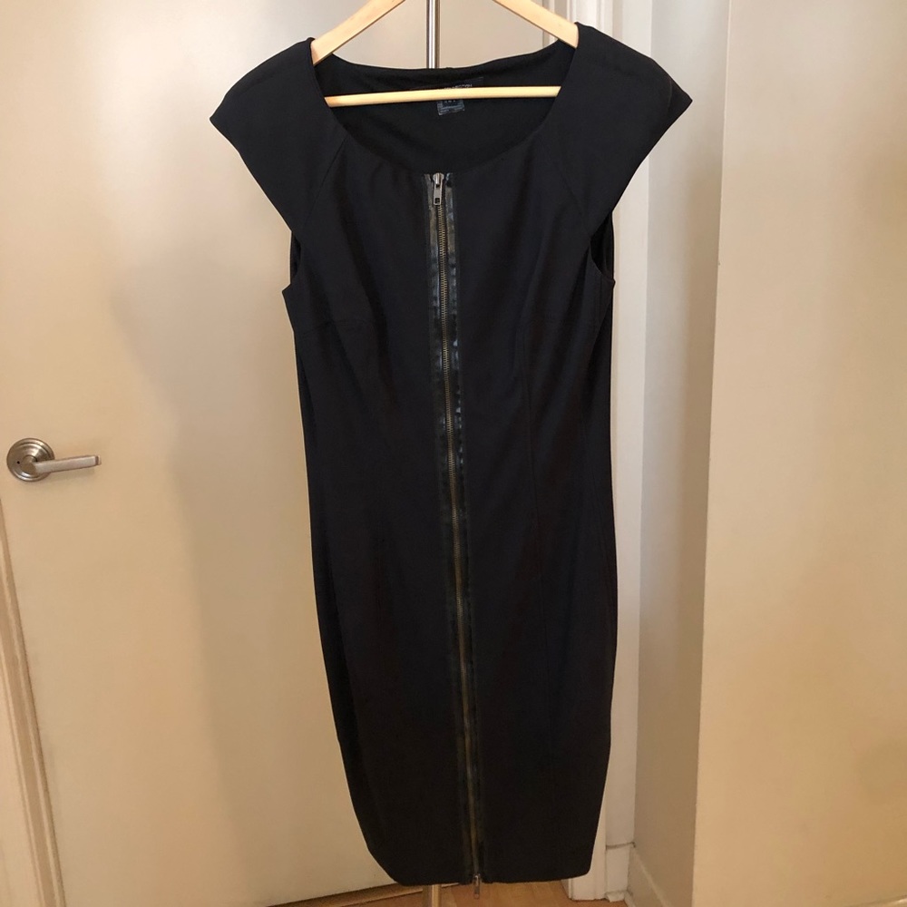 French connection zipper dress